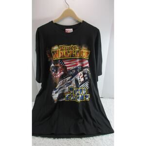 90s Vintage Rusty Wallace Nascar Taking Flight Bald Eagle Size XXL
